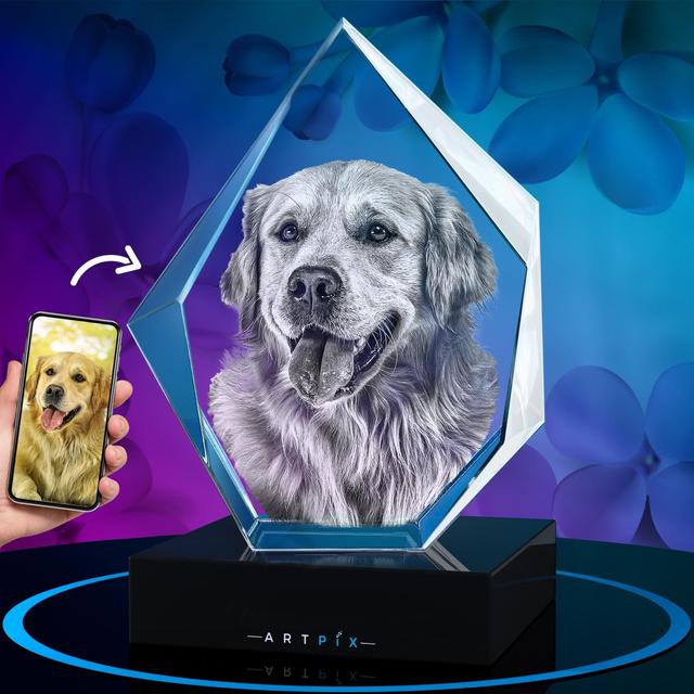 3D Crystal Iceberg for Mother's Day