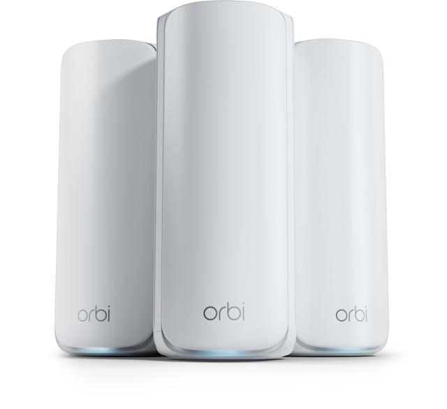 Orbi 770 Series 3-Pack Mesh System WiFi 7 Tri-Band BE11000 by NETGEAR, RBE773
