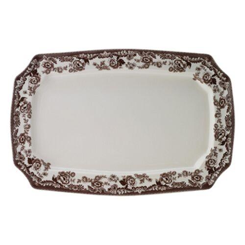 Spode Delamere Rectangular Platter 17.5 Inch - Brown