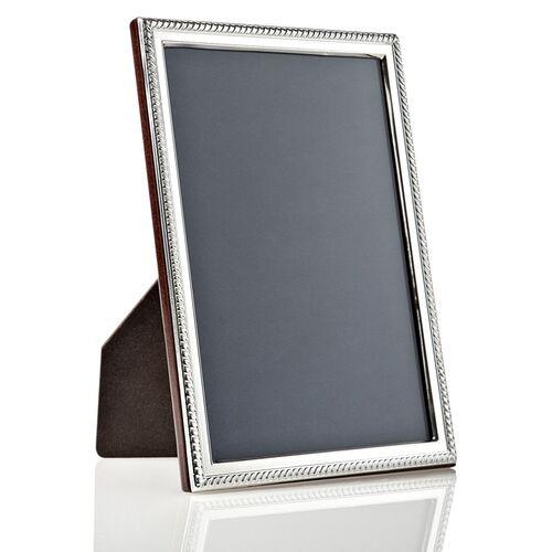 Sterling Cord Frame - 5x7 - Silver