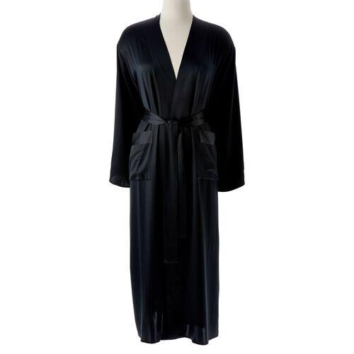 Single-Sided Long Robe - Midnight - Kumi Kookoon - Black