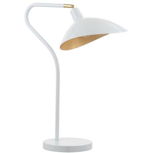 Giselle Table Lamp - White | Desk Lamp, Bedside Lamp