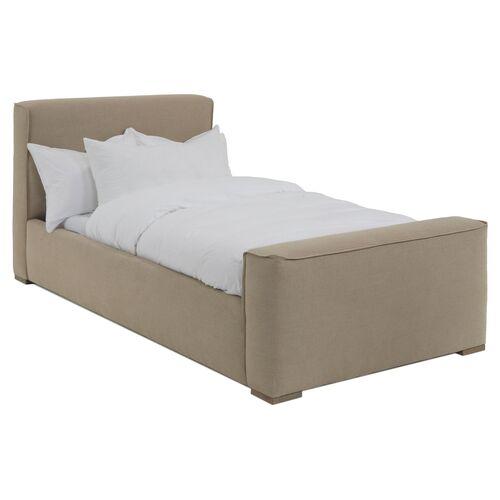Layden Kids' Bed - Natural Linen - Community - Beige