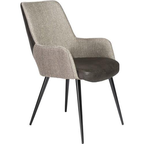 Ava Armchair - Light Gray/Dark Gray - Black | Lounge Chair, Easy Chair - Comfortable, Sturdy, Durable
