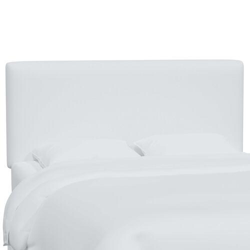 Novak Linen Headboard - Handcrafted - White | Bedhead, Bed Back - Comfortable, Supportive