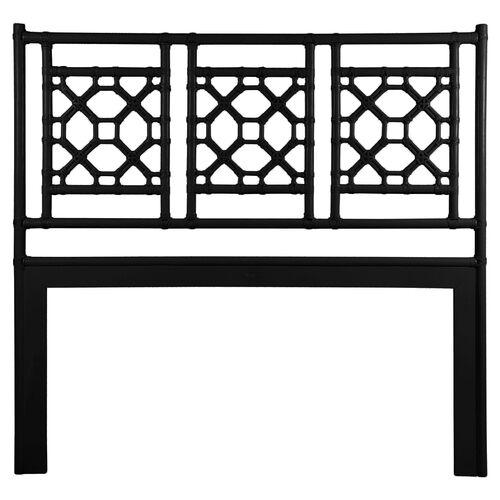 Lattice Headboard - Black | Bedhead, Bed Back - Comfortable, Supportive