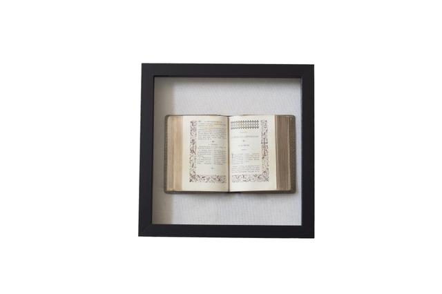 Framed Antique Religious Book - New England Mercantile - Black