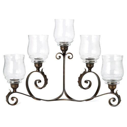 Acanthus Candelabrum - Black