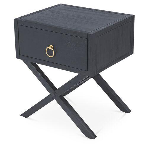 Sully End Table - Blue