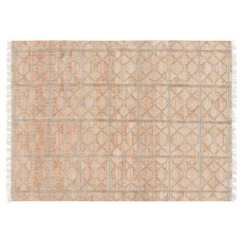 Laural Jute Rug - Beige - Beige | Floor Covering, Carpet, Mat, Area Rug - 5'x7'6"