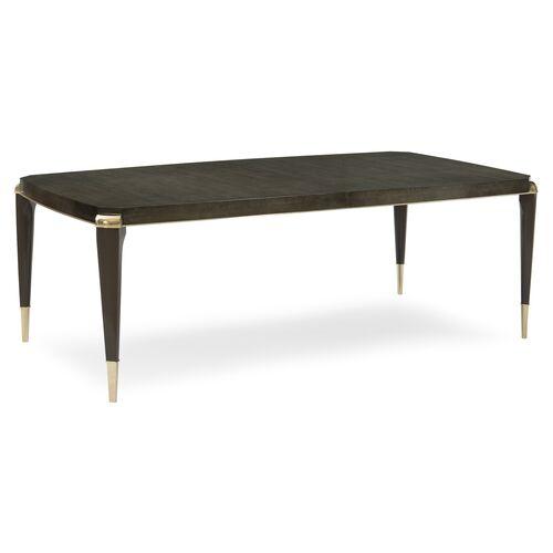 All Trimmed Out Dining Table - Charcoal | Dinner Table, Family Table - Black