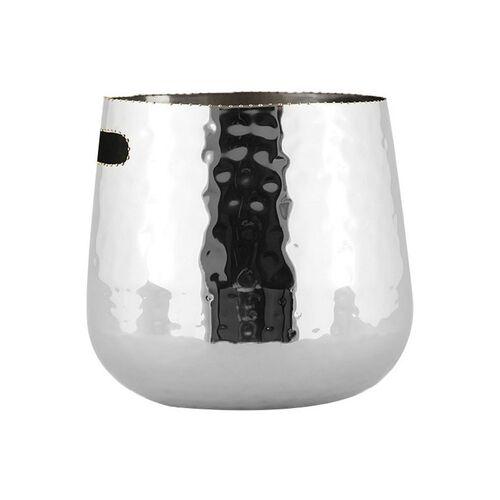 Kaeden Hammered Ice Bucket - Silver | Chiller, Cooler