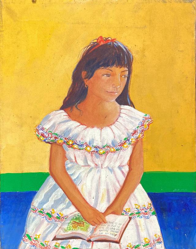 The Spanish Lesson - 1989 - McNaught Fine Art - Yellow