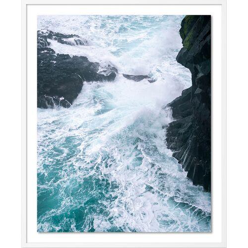 Tommy Kwak - Winter Waves Photograph - Snaefellsnes - Iceland - White
