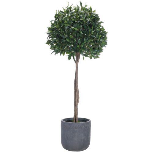 70" Faux Bay Leaf Topiary - Green