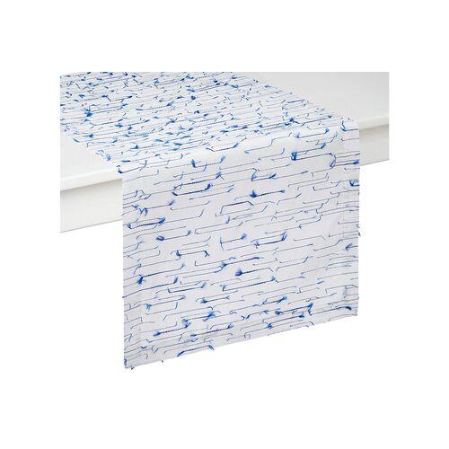 Amalfi Table Runner - Blue/White - Mode Living