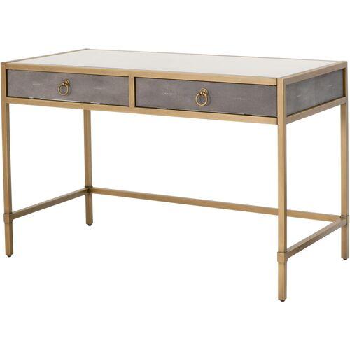 Stott Writing Desk - Gray