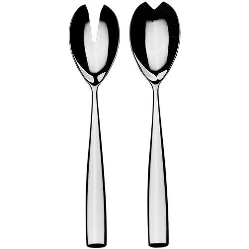 2-Pc Arte Salad Servers - Gray - Mepra