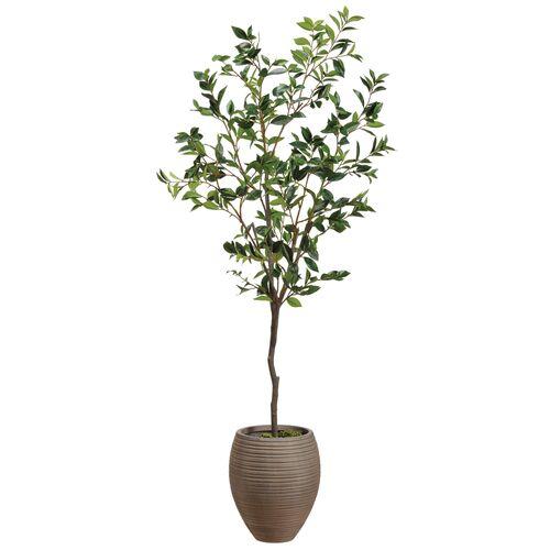 72" Faux Laurel Tree - Green