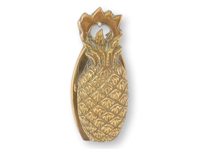 Brass Pineapple Hanging Note Clip - Rose Victoria - Gold