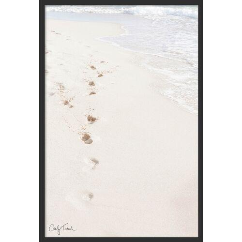 Carly Tabak - Footsteps to Paradise Photograph - Black