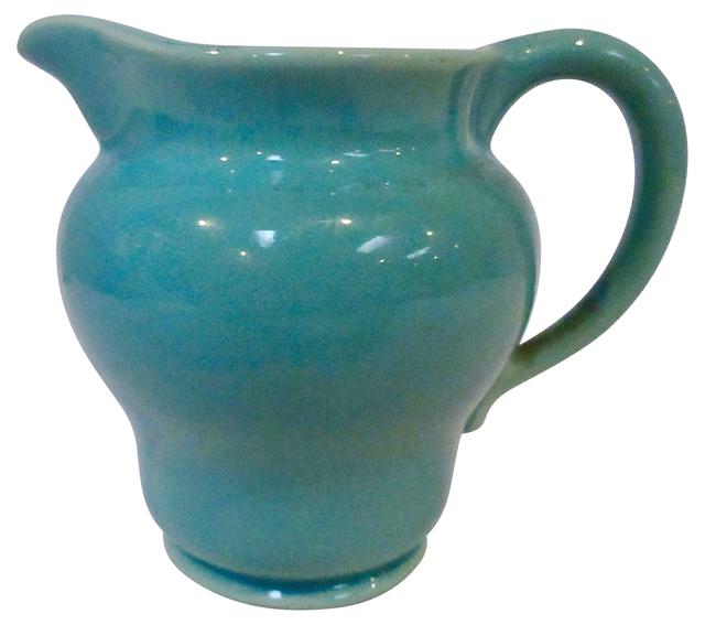 1930s California Pottery Jug - The Emporium Ltd. - Blue