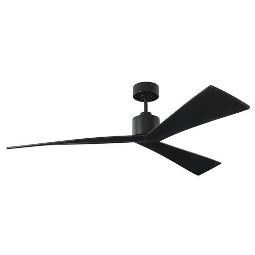 Visual Comfort - Adler Ceiling Fan - Matte Black - 3 Blades