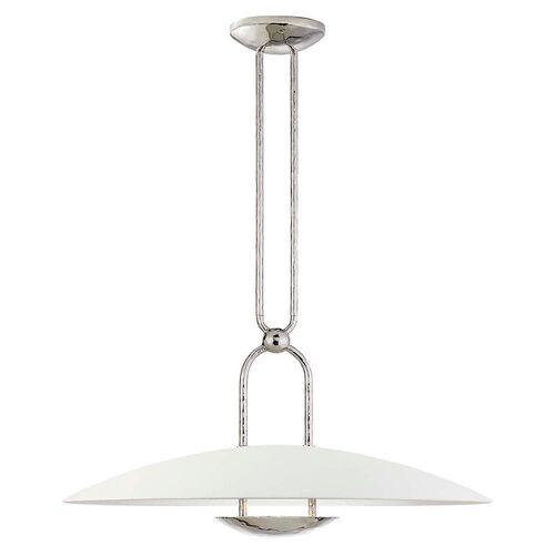 Ralph Lauren Home - Visual Comfort - Cara Sculpted Pendant - Silver | Hanging Light, Lanterns - Hardwired - Practical, Aesthetic