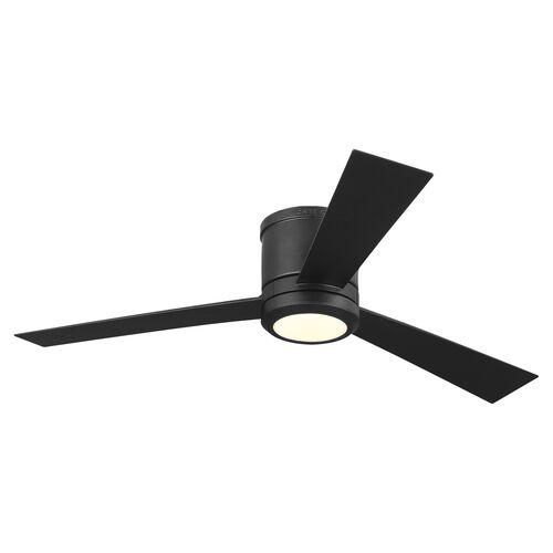 Visual Comfort - Clarity LED Ceiling Fan - Oil Rubbed Bronze - Black - 3 Blades - 3 Blades, Energy Efficient
