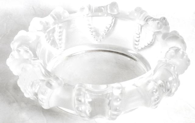 Lalique French Art Deco Cigar Ashtray - The Emporium Ltd. - Clear