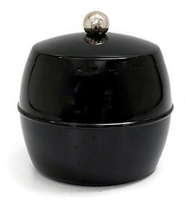 Midcentury "Ice Cubes" Bucket - The Queens Landing - Black