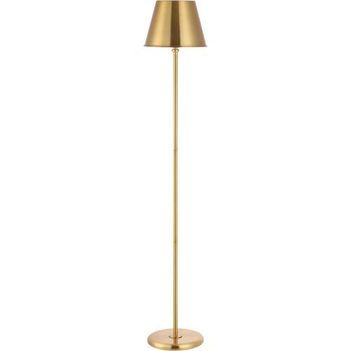 Asha Metal Floor Lamp - Gold | Tall Lamp, Pole Lamp - Versatile, Adjustable, Decorative