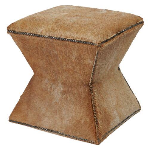 Althea Ottoman - Brown - Massoud | Footstool, Footrest, Low Seat - Ideal Storage, Decor, Furniture