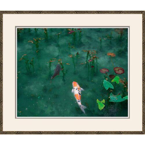 Koi on Emerald - Soicher Marin - Gold