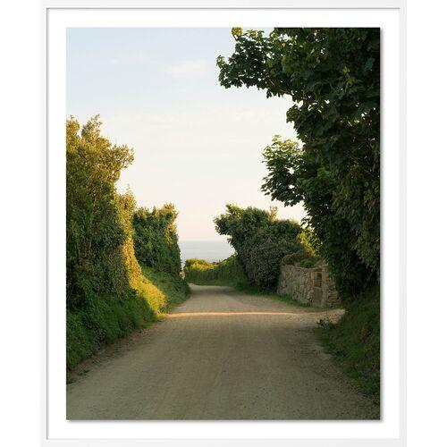 Tommy Kwak - Path - Sark Island Photograph - White
