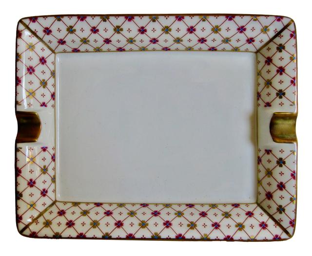 Richard Ginori Italian Cigar Ashtray - The Emporium Ltd. - Blue