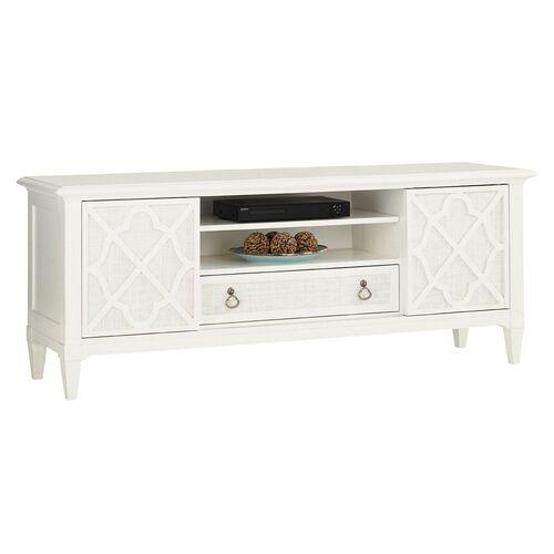 Warf Street 72" Media Console - White - Tommy Bahama
