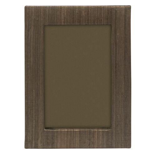 Banana Silk Picture Frame - Taupe - Brown