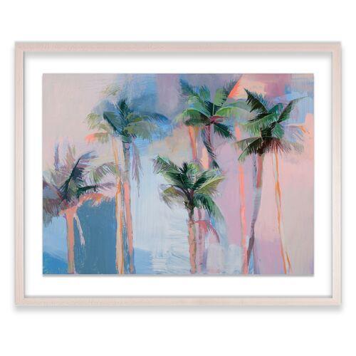 Painting - Teil Duncan - Palm Heights Painting - Purple | Painting, Decor, Art Prints