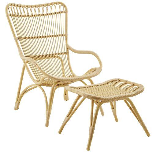 Monet Outdoor Lounge Chair - Natural - Sika Design - Beige