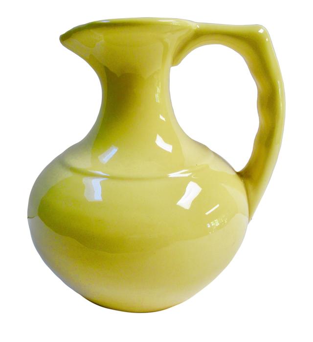 1930s California Pottery Carafe - The Emporium Ltd. - Yellow