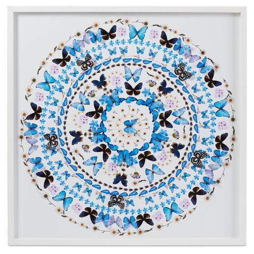 Dawn Wolfe - Summer Circle 2 - Dawn Wolfe Design - Blue