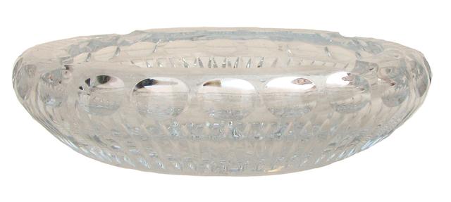 Mid-Century Crystal Ashtray - Chez Vous - Clear
