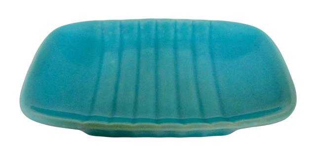 1940s GMcBean Calfiornia Pottery Tray - The Emporium Ltd. - Blue