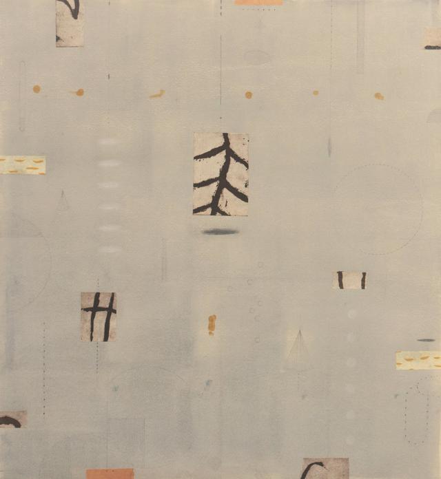 American Abstract in Rust and Gray - McNaught Fine Art