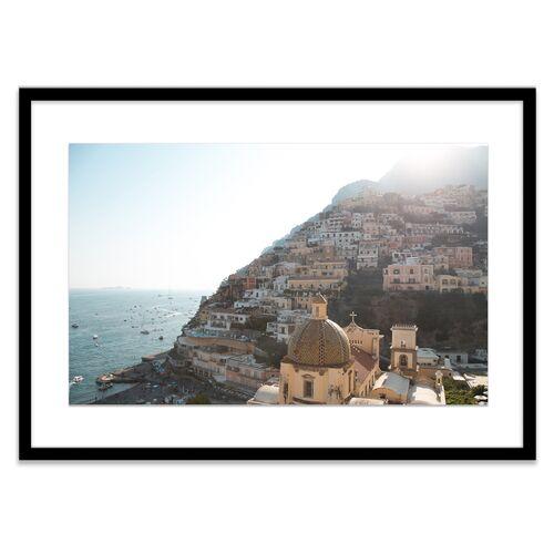 Natalie Obradovich - Positano View Photograph - Blue