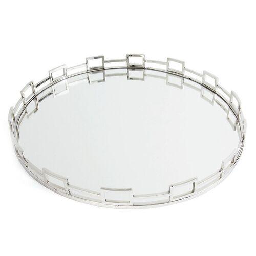 27" Jackson Decorative Tray - Silver