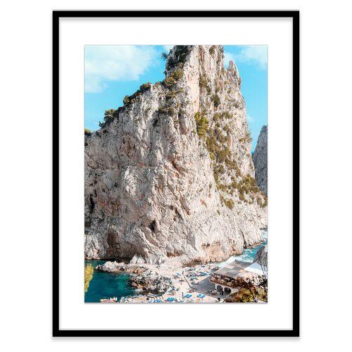 Natalie Obradovich - Da Luigi From Above Photograph - Blue