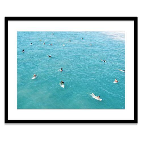 Natalie Obradovich - Surf Crew Photograph - Blue