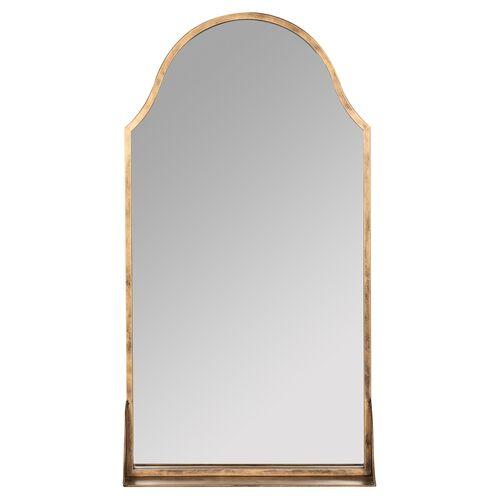 Sandoval Wall Mirror - Gold Leaf | Dressing Mirror, Vanity Mirror - Functional, Aesthetic